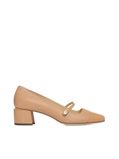 Shop Jimmy Choo With Heel In Biscuitbiscuit