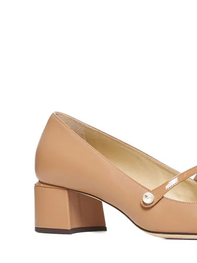 Shop Jimmy Choo With Heel In Biscuitbiscuit