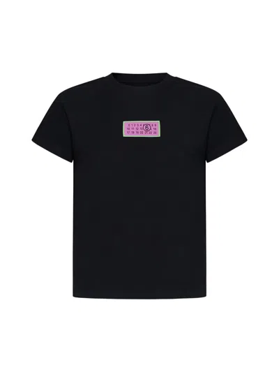 Shop Mm6 Maison Margiela Maison Margiela T-shirts And Polos In Black