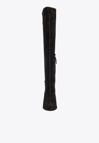 Tory Burch Women's High Heel Over The Knee Boots In Black