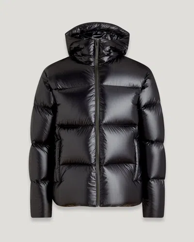 Belstaff Resolve Puffer Jacket Black In Black
