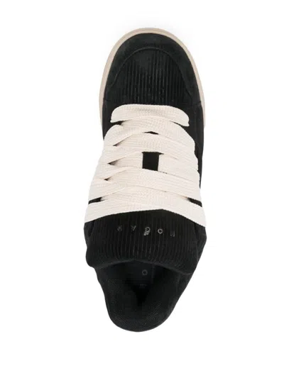 Hogan Sneakers Lace-up Padded Collar In Black