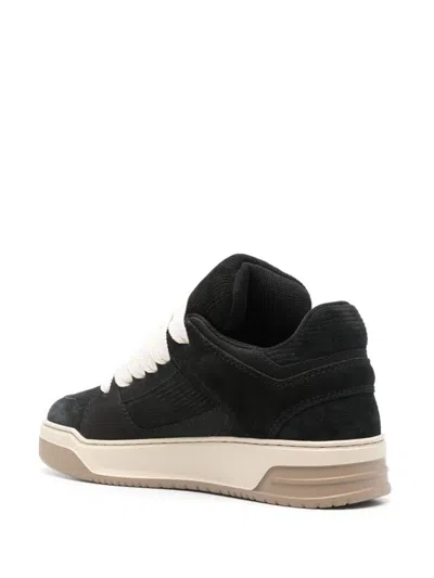 Hogan Sneakers Lace-up Padded Collar In Black