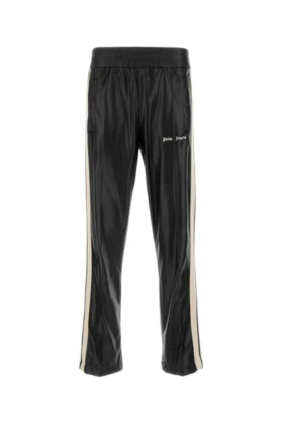 Shop Palm Angels Pants In Black