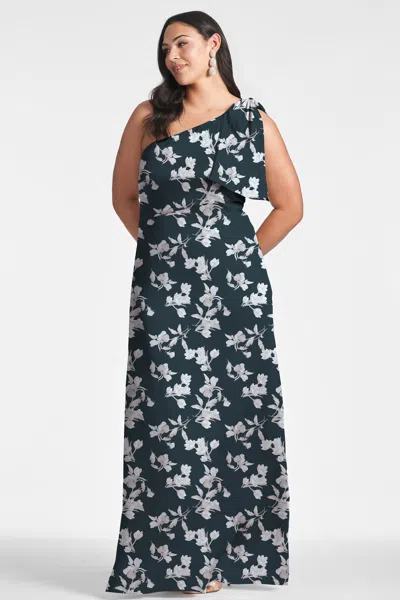 Sachin & Babi Chelsea Gown In Navy Venetia Petal