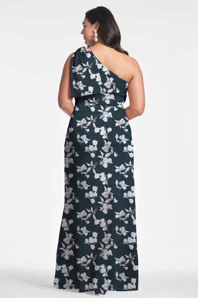 Sachin & Babi Chelsea Gown In Navy Venetia Petal