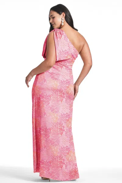 Sachin & Babi Chelsea Gown In Pastel Sunset Hydrangea