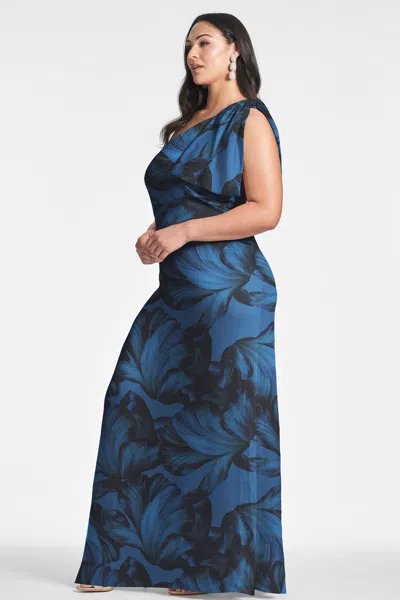 Sachin & Babi Chelsea Floral Gown In Tonal Petal