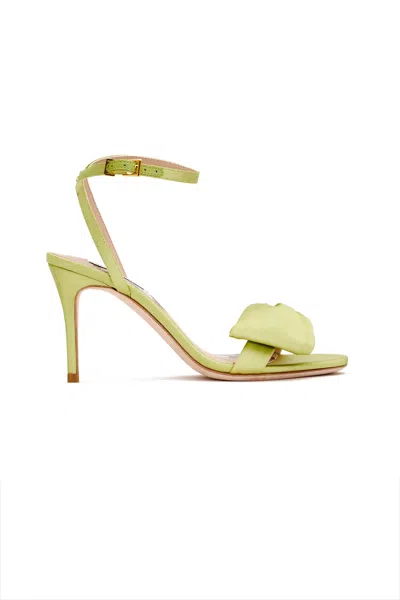 Sachin & Babi Chelsea Obi-bow Open Toe In Lime Green