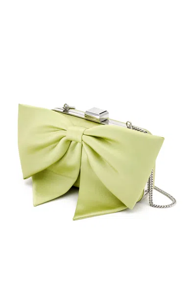 Sachin & Babi Cupids Clutch In Electric Lime