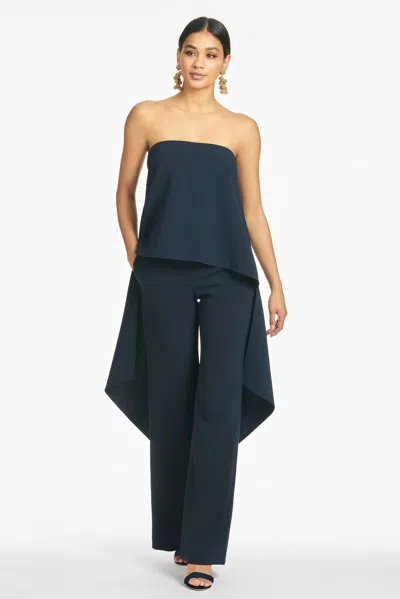 Sachin & Babi Haven Strapless High-low Blouse In Midnight