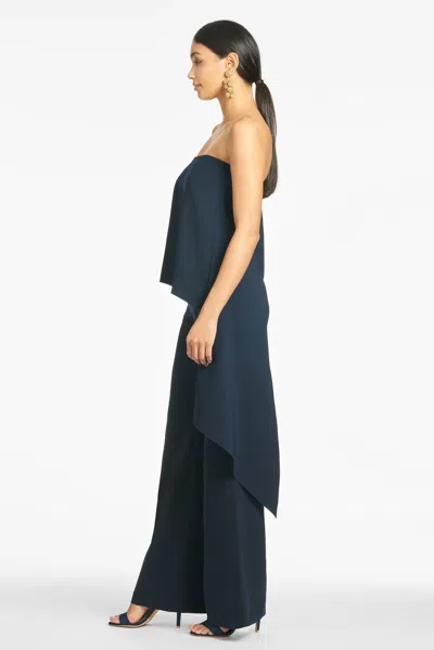 Sachin & Babi Haven Strapless High-low Blouse In Midnight