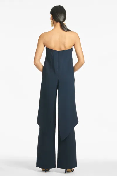 Sachin & Babi Haven Strapless High-low Blouse In Midnight