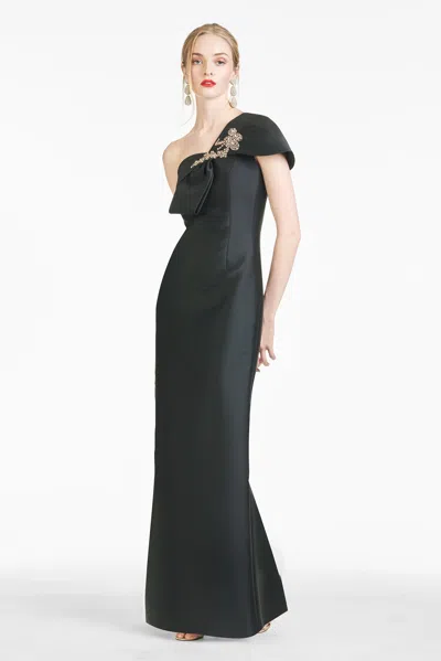 Sachin & Babi Ines Gown In Black