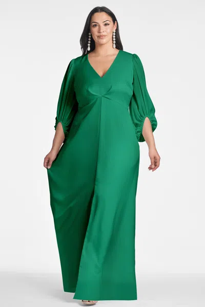 Sachin & Babi Jenny Gown In Emerald