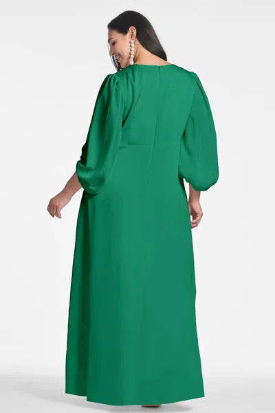 Sachin & Babi Jenny Gown In Emerald