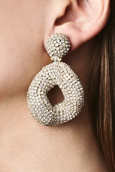 Shop Sachin & Babi Kate Earrings In Clear