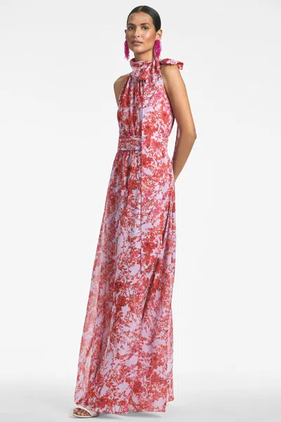 Sachin & Babi Kayla Gown In Amaranths Spray