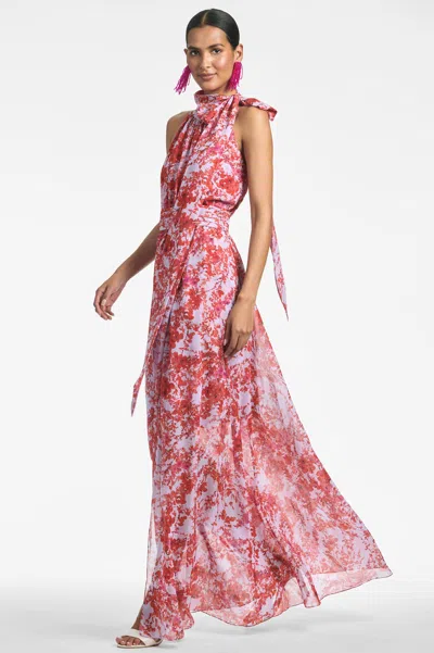 Sachin & Babi Kayla Gown In Amaranths Spray