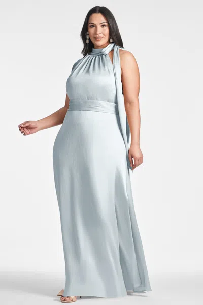 Sachin & Babi Kayla Gown In Ice Blue