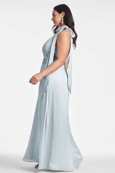 Sachin & Babi Kayla Gown In Ice Blue