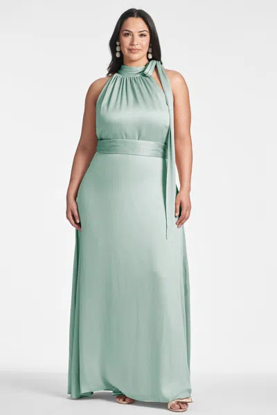 Sachin & Babi Kayla Gown In Jade
