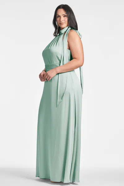 Sachin & Babi Kayla Gown In Jade