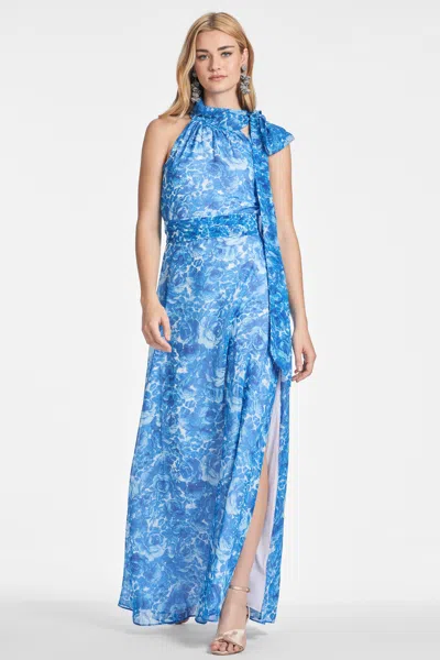 Sachin & Babi Kayla Gown In Mediterranean Blooms