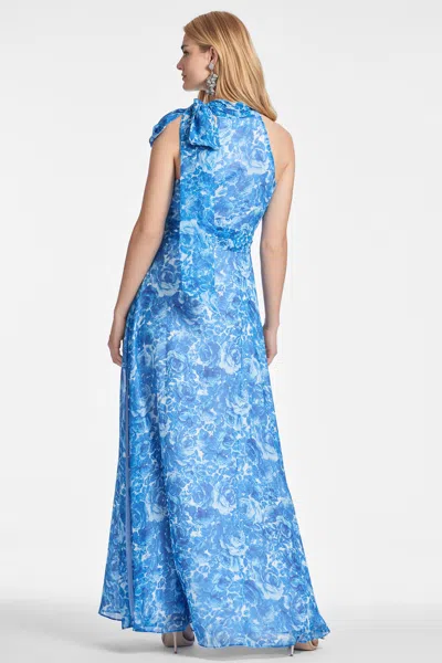 Sachin & Babi Kayla Gown In Mediterranean Blooms