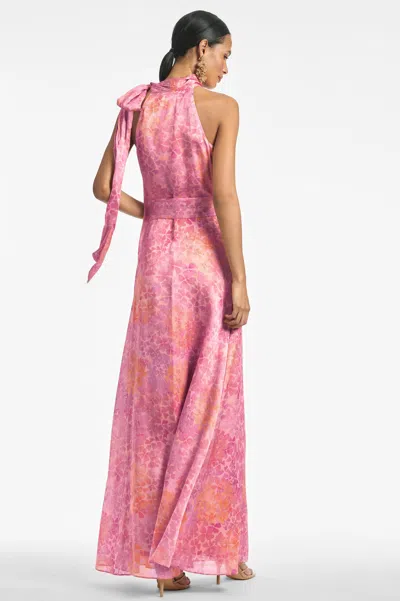 Sachin & Babi Kayla Gown In Pastel Sunset Hydrangea
