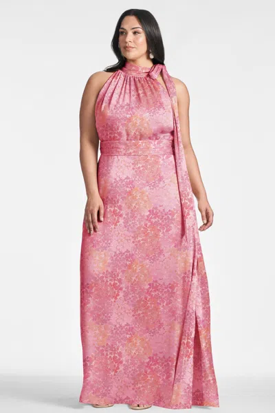 Sachin & Babi Kayla Gown In Pastel Sunset Hydrangea