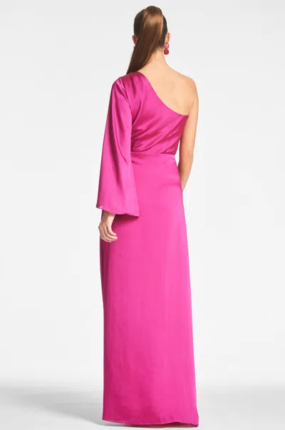 Sachin & Babi Keely Gown In Dragonfruit