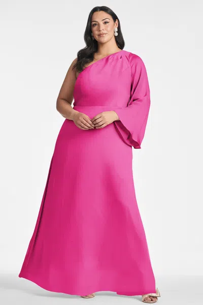 Sachin & Babi Keely Gown In Dragonfruit