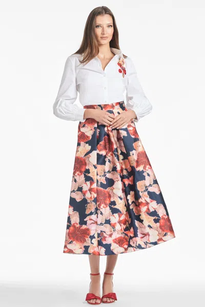 Sachin & Babi Leighton Skirt In Bedford Bouquet