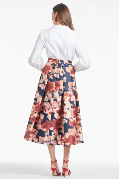Sachin & Babi Leighton Skirt In Bedford Bouquet