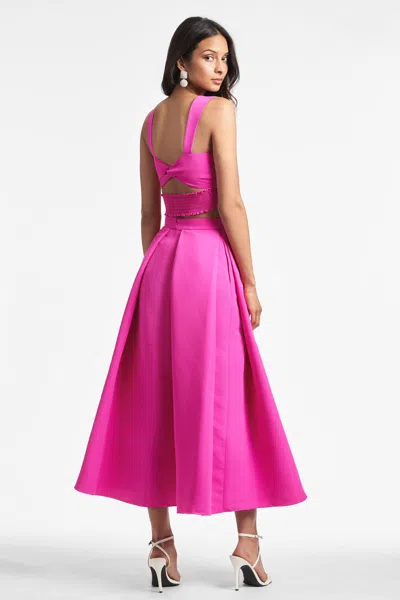 Sachin & Babi Leighton Skirt In Cerise