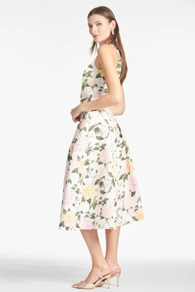Sachin & Babi Lydia Skirt In Pink Lemonade Bouquet