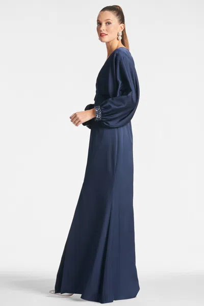 Sachin & Babi Maia Gown In Midnight