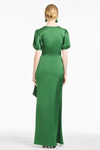 Sachin & Babi Mila Gown In Emerald