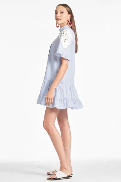 Sachin & Babi Palma Dress In Pinstripe