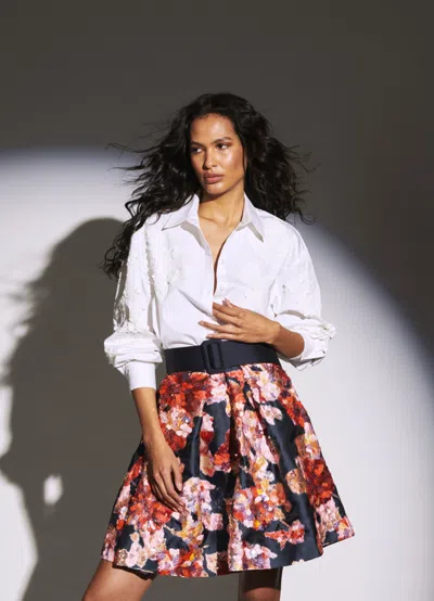 Sachin & Babi Paradiso Top In White