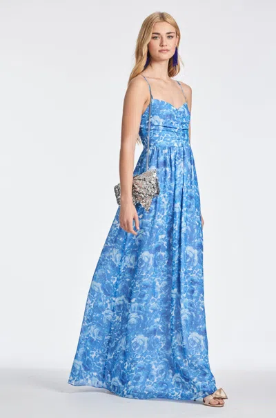 Sachin & Babi Sienna Gown In Mediterranean Blooms