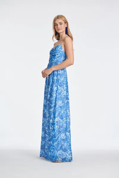 Sachin & Babi Sienna Gown In Mediterranean Blooms