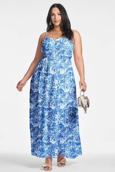 Sachin & Babi Sienna Gown In Mediterranean Blooms