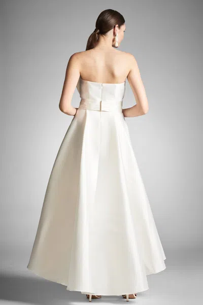 Sachin & Babi Tara Gown In Off White