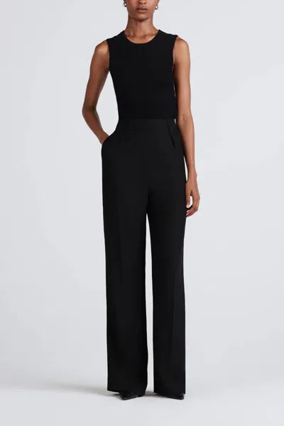 Derek Lam 10 Crosby Alice Wide-leg Trouser In Black