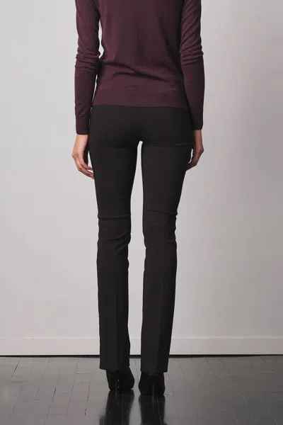 Avenue Montaigne Becca Pant In Black In Black