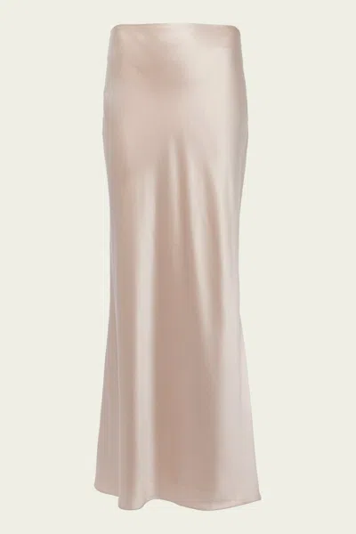 The Sei Bias Maxi Skirt In Stone