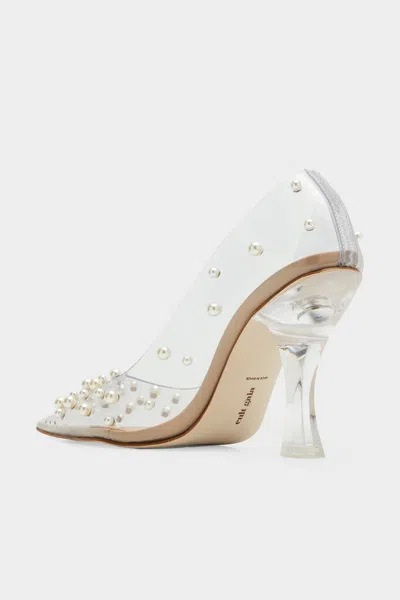 Cult Gaia Bijan Sandal In Clear