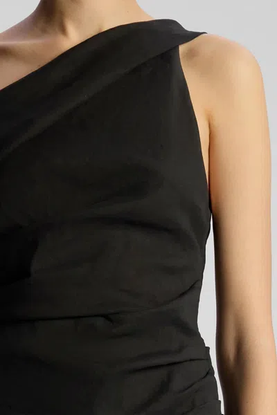A.l.c Carina Gathered One-shoulder Mini Dress